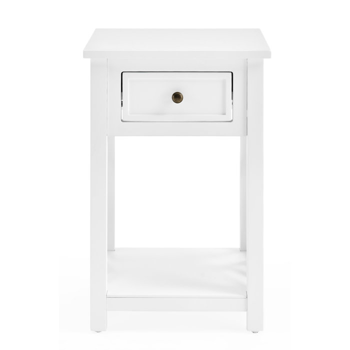 Rosalind Wheeler Lund 1 Drawer End Table with Storage & Reviews Wayfair